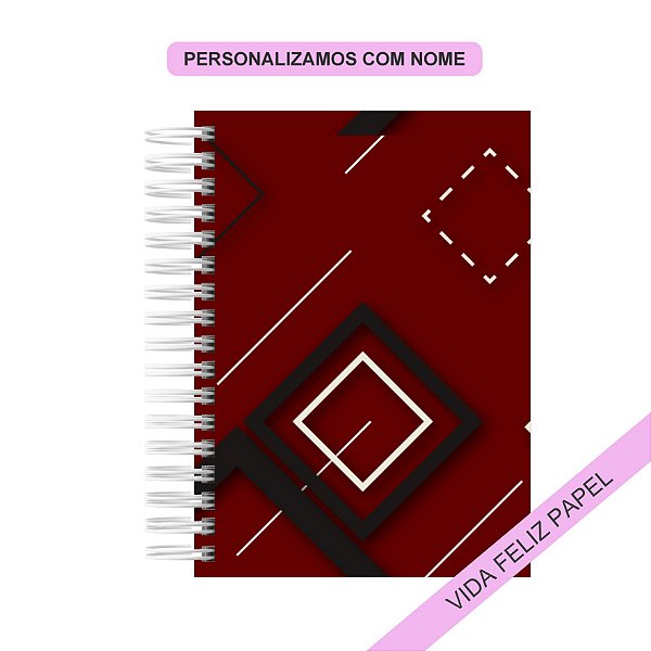 Caderno Personalizado Minimalista