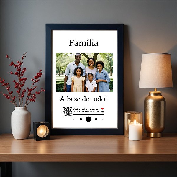 Quadro Interativo Família YouTube