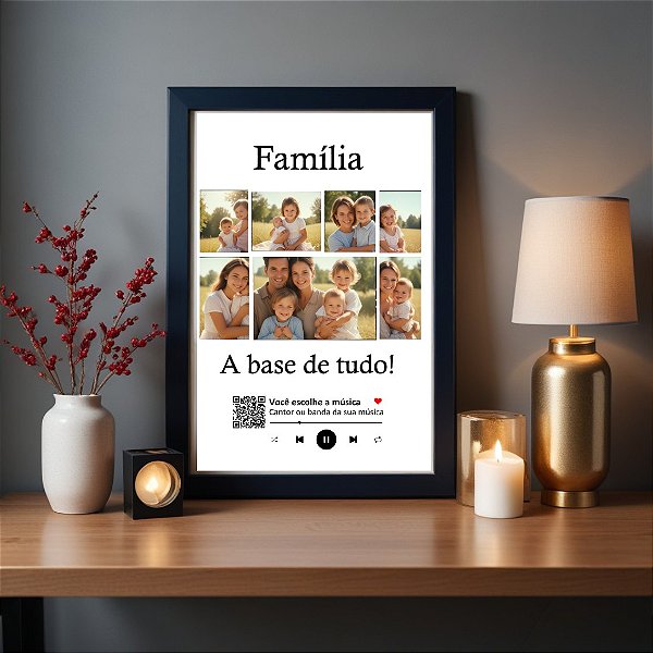 Quadro Interativo Família YouTube