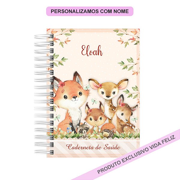 Caderneta de Saúde/Vacinação Bosque Menina