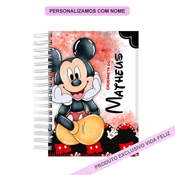 Caderneta de Saúde/Vacinação Mickey