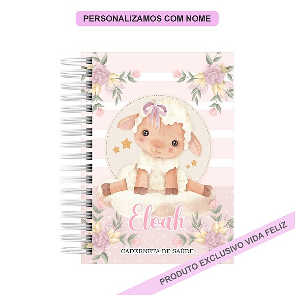 Caderneta de Saúde/Vacinação Ovelhinha Rosa