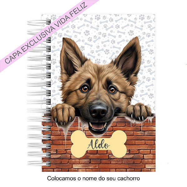 Caderneta Pet Cachorro Belgian Shepherd Laekenois