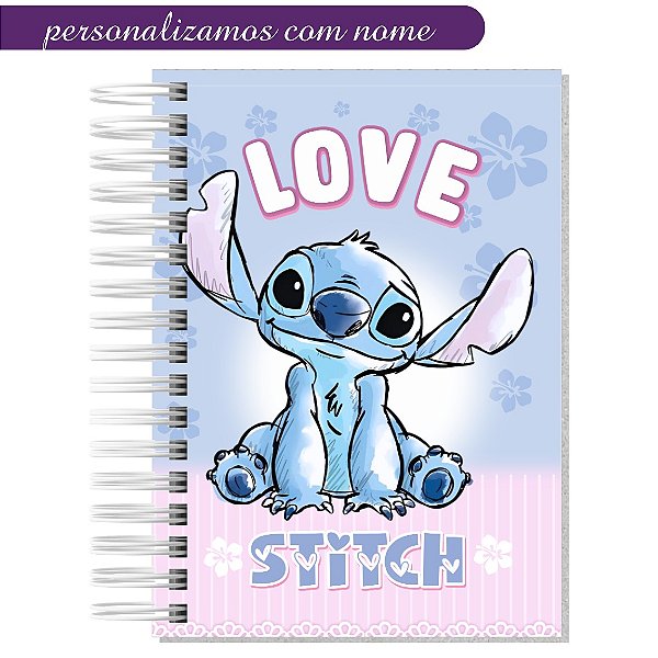 Caderno Personalizado Stitch Candy