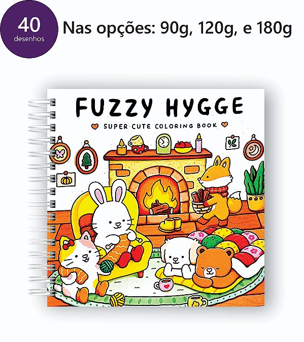 Livro para Colorir Quadrado -  40 desenhos