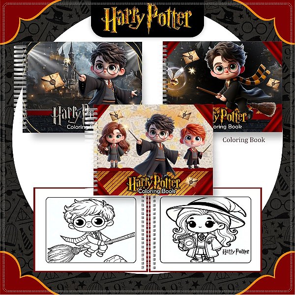 Livro de Colorir Harry Potter DGA