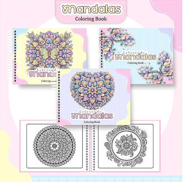 Livro de Colorir Mandalas