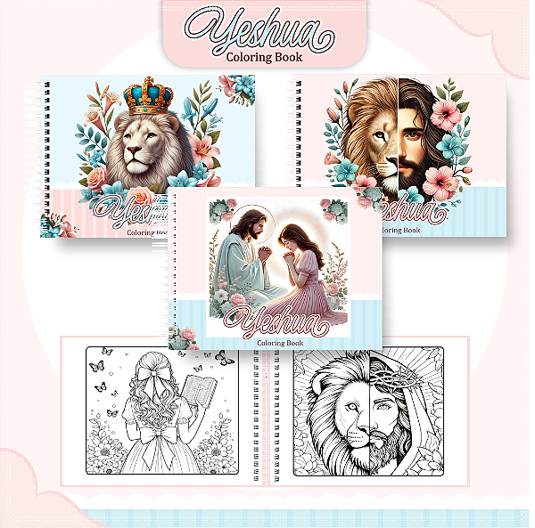 Livro de Colorir Yeshua