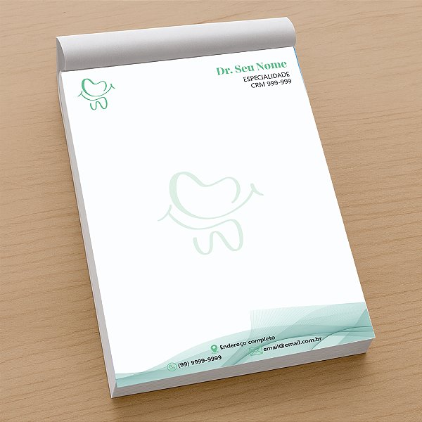 Receituário Dentista Personalizado