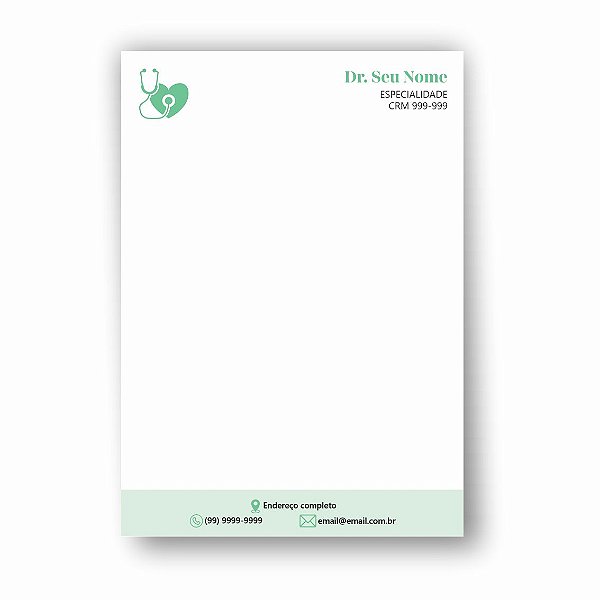 Receituário Cardiologista Personalizado