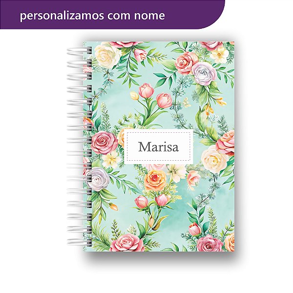 Agenda 2026 | Personalizada | Floral | Delicada | Com Nome