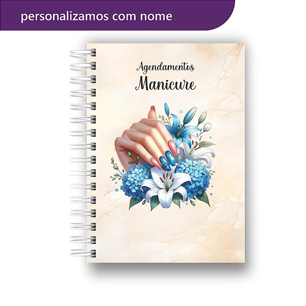 Agendamento 2026 | Manicure | Nail Designer | Personalizada | Com Nome