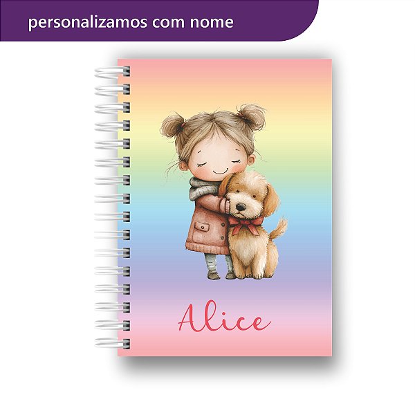 Agenda Escolar | Personalizada | Menininha | Candy | Colocamos Nome na Capa