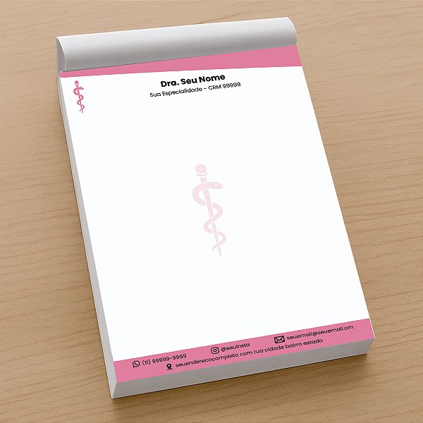 Receituário Médico Personalizado Todas as Especialidades