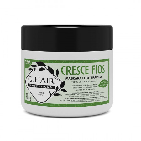 Ghair Máscara Fitoterápica Cresce Fios - 500Grs