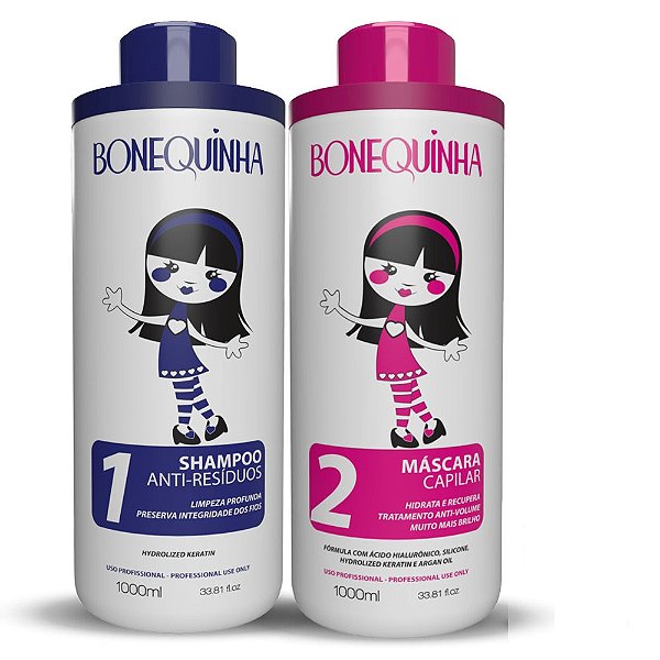 Escova Progressiva Bonequinha Escandalosa Tradic. - Kit 2x1 Litro