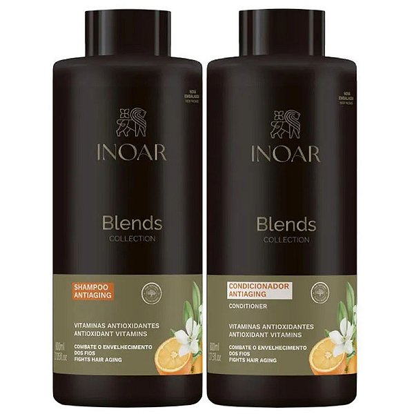 Inoar Blends Kit Shampoo+Condicionador - 2x1 Litro
