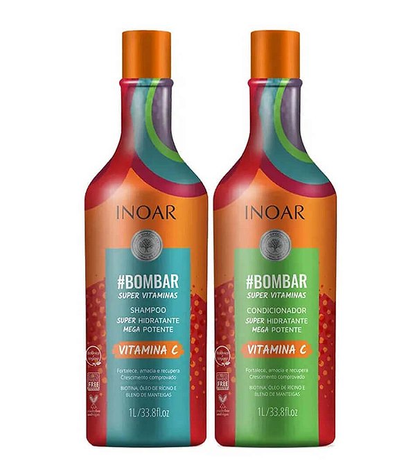 Inoar Bombar Vitamina C Profissional - 2x1Litro
