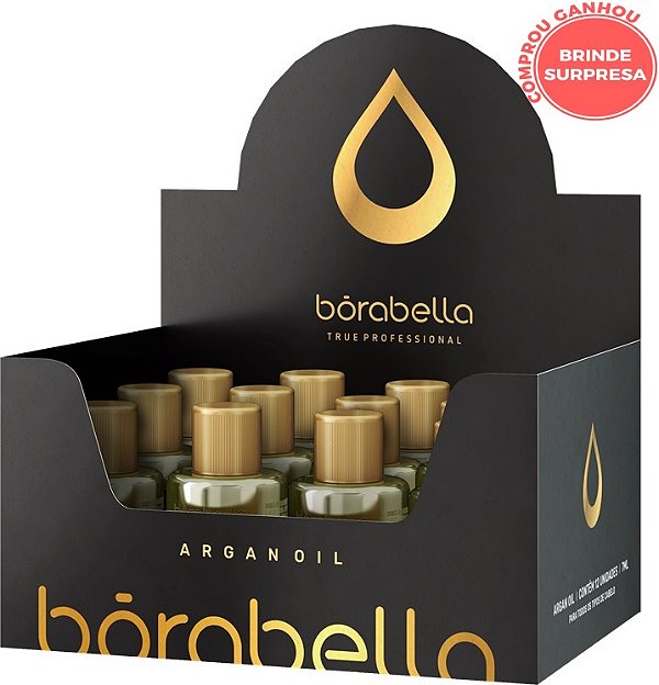 Borabella Óleo de Argan e Macadamia Reparador de Pontas Kit - 12 x 7ml