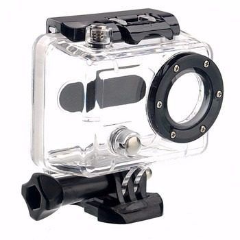 CAIXA ESTANQUE PADRÃO PARA GOPRO HERO 1 e 2 - CASE WATERPROOF HOUSING- LPGCE21