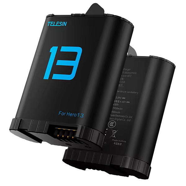 Bateria Para GoPro Hero 13 Black 1900mAh Telesin Original