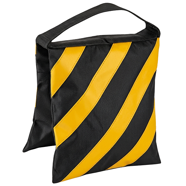 Saco Contrapeso 24c Tripé braço Girafa Reforçado Zíper Duplo