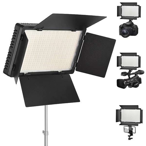 Iluminação Profissional 40W 600 Leds Branca Quente Potente