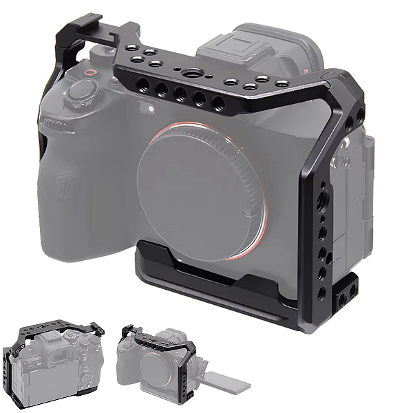 Cage Gaiola p/ Sony A7iii A7riii A9 Alumínio Estabilizador