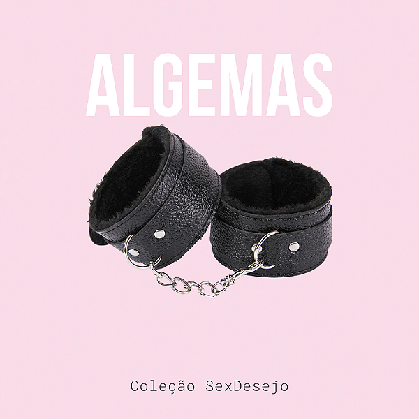 Algema com Corrente e Fivelas