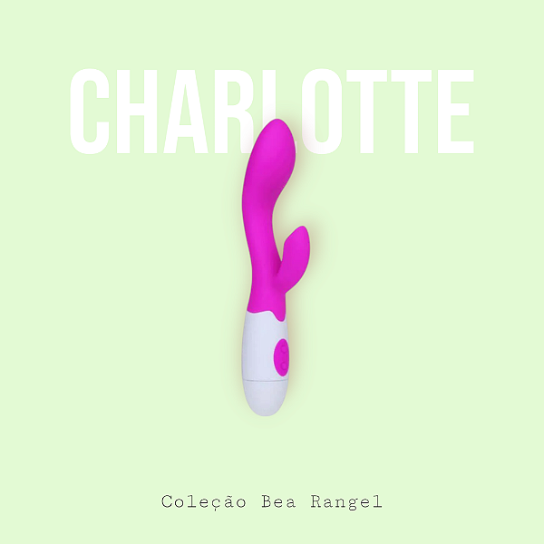 Charlotte - Collab Bea Rangel - Vibrador Rabbit Flexível com vibração dupla