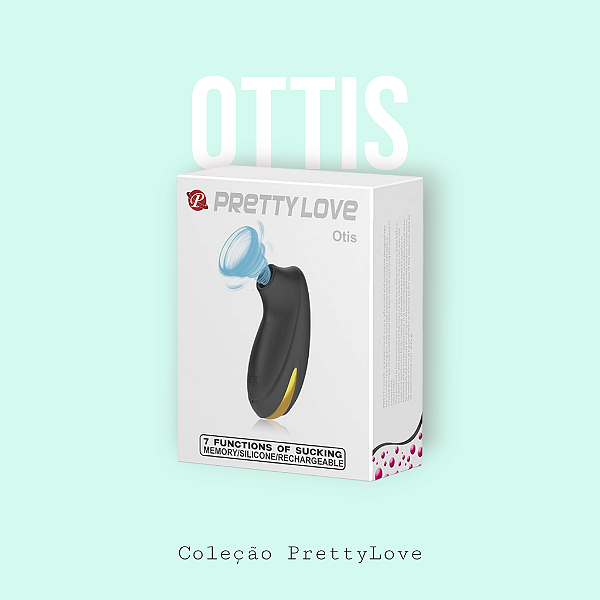 Estimulador Clitóris com Sucção Recarregável Otis - Pretty Love