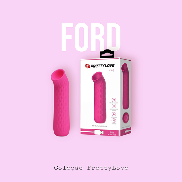 Estimulador com Sucção - Pretty Love Ford