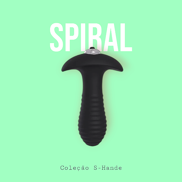 Plug Anal com Vibro- Spiral
