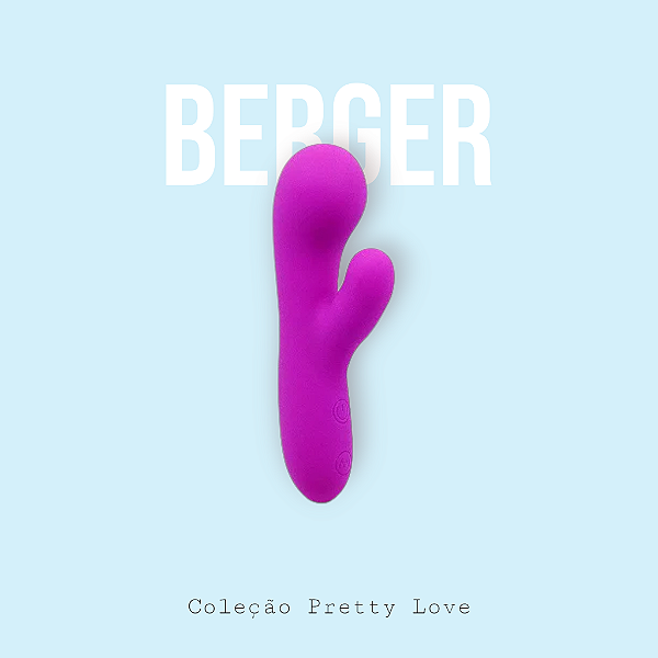 Pretty Love Berger - Recarregável, aveludado e com 30 níveis de vibração.