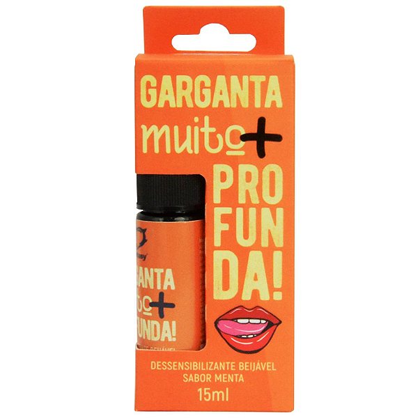Spray Garganta muito mais profunda - Dessensibilizante Oral