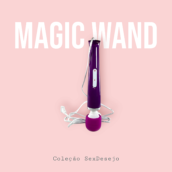 Vibrador Magic Wand Fairy - Bivolt - Lilás