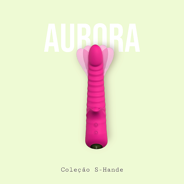 Vibrador Rotativo de Ponto G e Clitóris - Aurora - S-hande