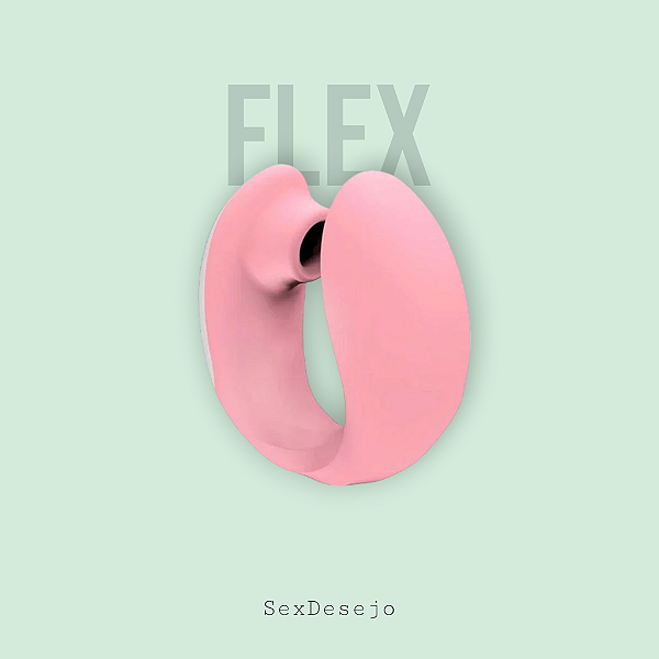 Vibrador com Sucção de clitóris - Flex
