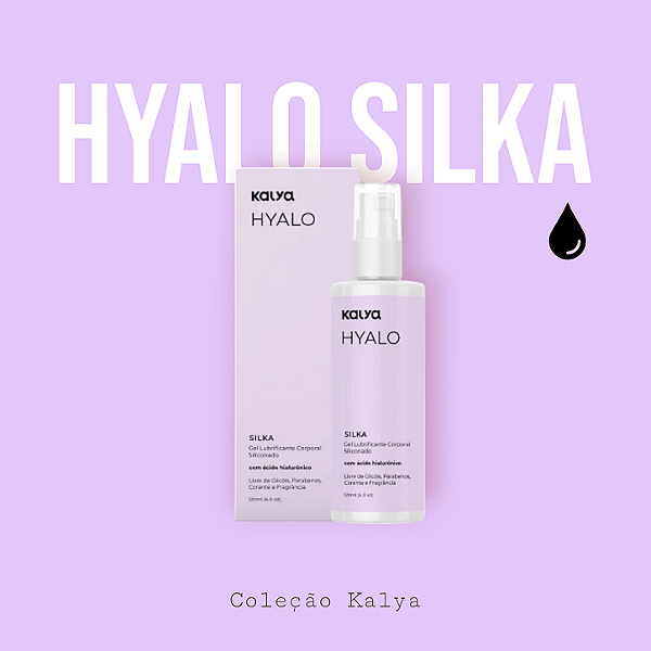 Kalya Hyalo Silka - Gel Lubrificante Corporal 120ml