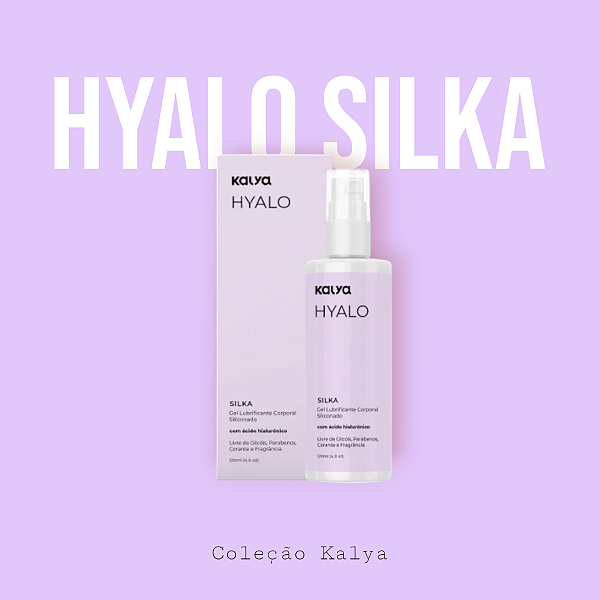 Kalya Hyalo Silka - Gel Lubrificante Corporal 120ml