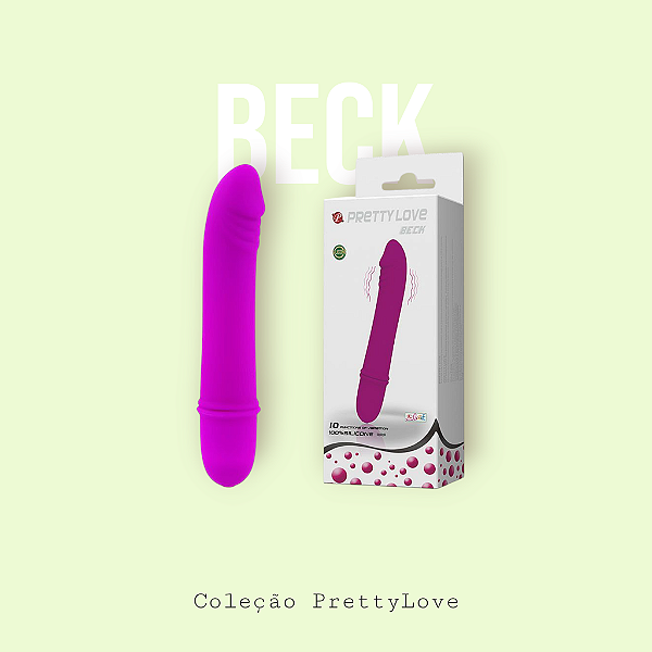 Beck - Pretty Love - Puro Silicone 10 níveis de vibração