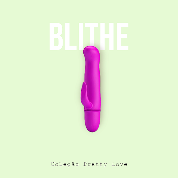 Blithe - Puro Silicone com 10 níveis de vibração  - Pretty Love