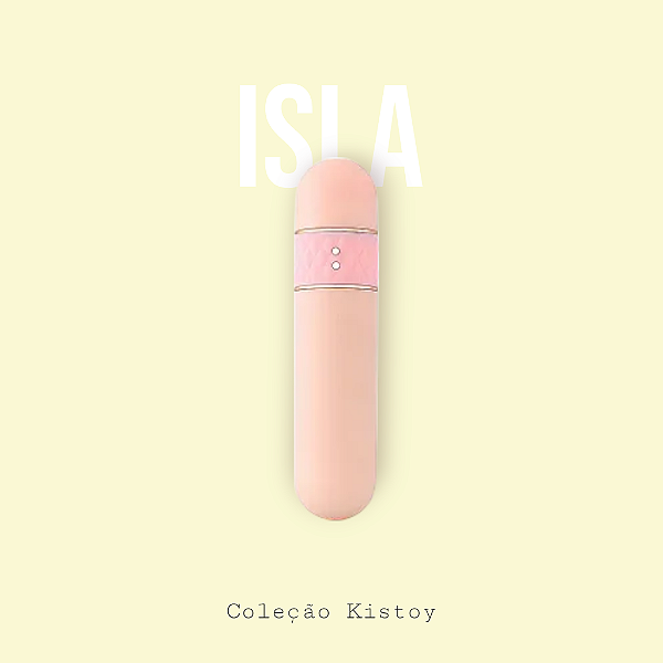 Vibrador de Pulsação Portatil - Isla - Kisstoy