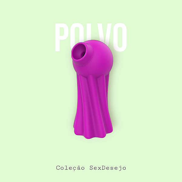 Vibrador de Clitóris com 7 Modos de Pulsação - Polvo - SI