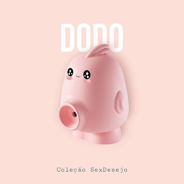 Vibrador de Pulsação com Estimulador de Língua - Dodo!
