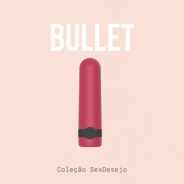 Bullet com Vibrador 10 funções