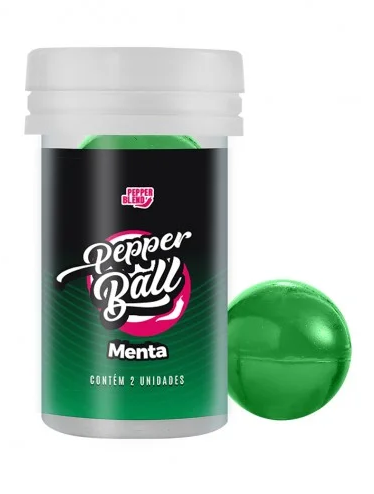 Pepper Ball Plus Comestível Dupla - Menta