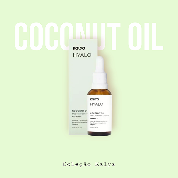Hyalo Coconut Oil Para Vulva  Kalya (com óleo de coco)
