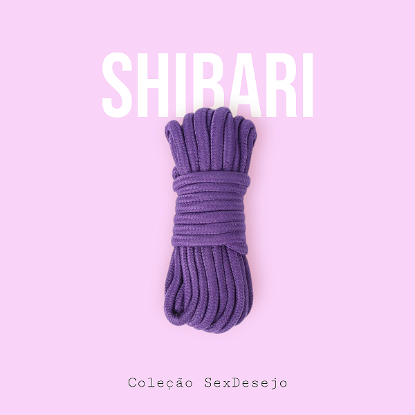 Corda Algodão Sado - Bondage Rope 10 metros