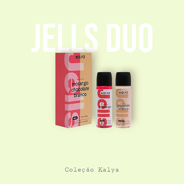 Gel Hot Duo Morango E Chocolate Branco Kalya